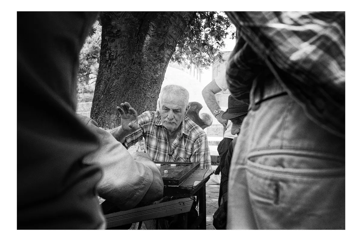 Backgammon has always been a game for talking over.
