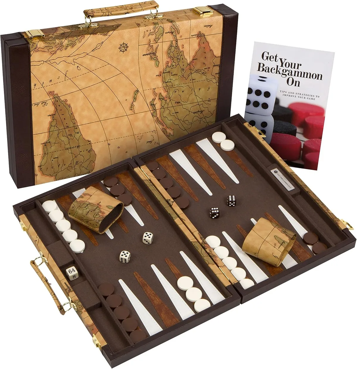 Get The Games Out Backgammon Set, Large