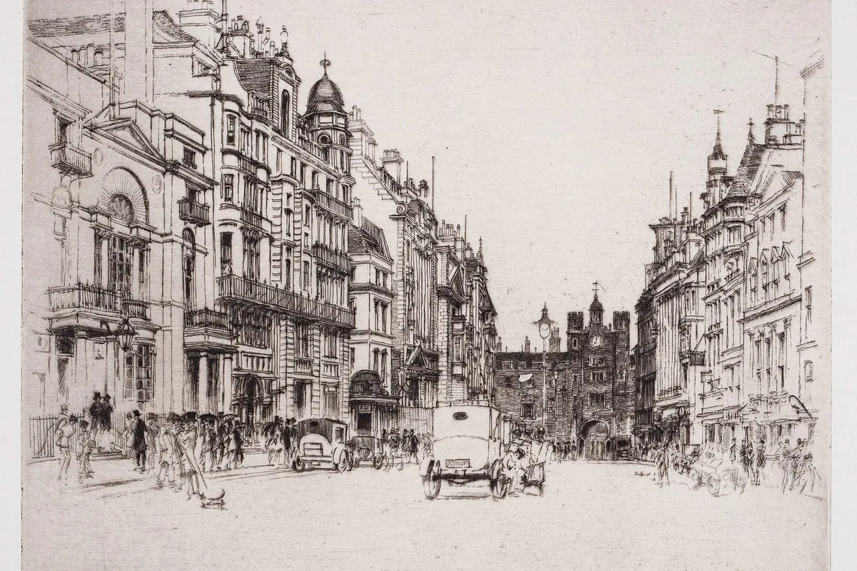 St James's Street, from Boodle's down to the Palace. The street has dressed, shaved and supplied gentlemen for three centuries, and still…