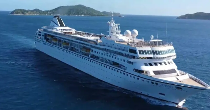 A three-year round-the-world cruise went broke and stranded passengers in Cambodia. One says it was "maybe too affordable."