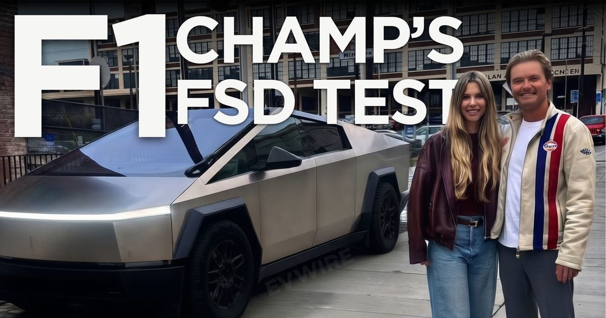 Nico Rosberg spent a week in San Francisco on FSD (Supervised) in a Cybertruck. His verdict: "LIFE-CHANGING!"