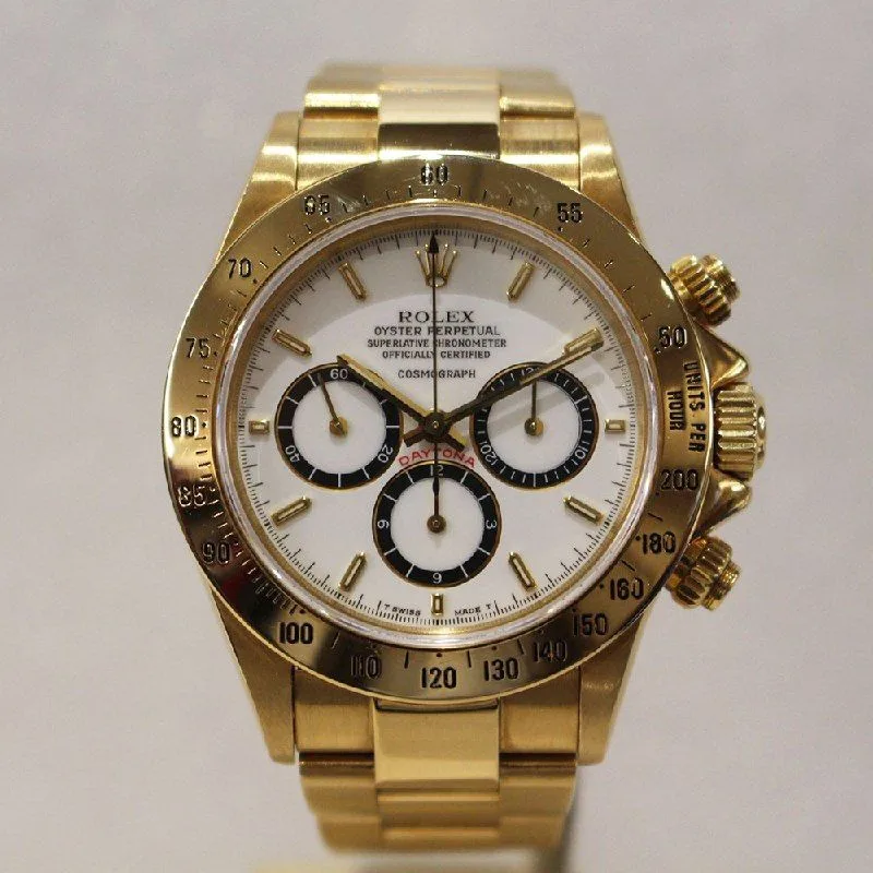 Rolex Daytona Zenith ref. 16528, yellow gold