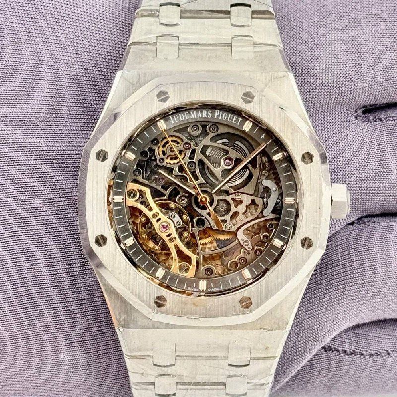 Audemars Piguet Royal Oak Openworked ref. 15407ST.OO.1220ST.01, stainless steel