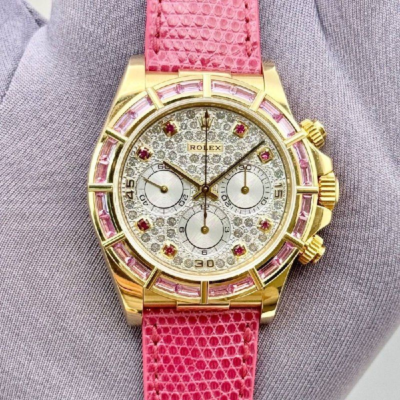 Rolex Daytona Barbie ref. 16588SARO, yellow gold