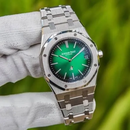 Audemars Piguet Royal Oak Jumbo Extra-Thin, 50th Anniversary, platinum