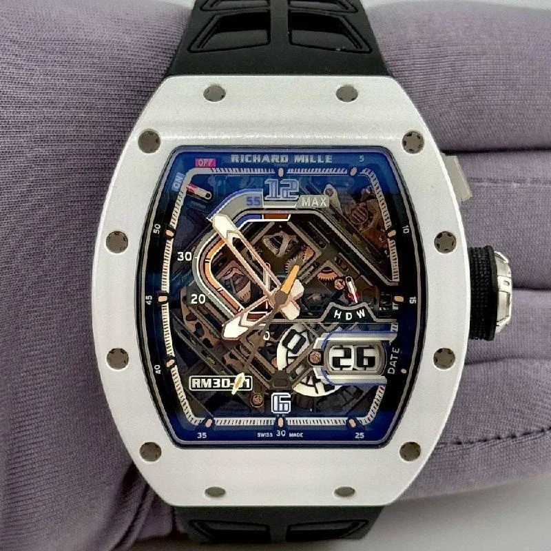 Richard Mille RM 30-01 Automatic ref. RM30-01 TI ATZ, white atz ceramic